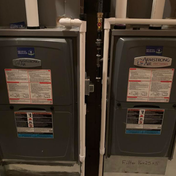 Furnace installation